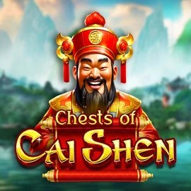 Chests of Cai Shen logo – Slots by Pragmatic Play at Pelikioski Casino