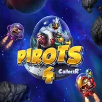 Pirots 4 logo by ELK Studios at Pelikioski Casino